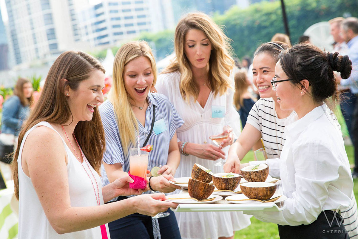 Corporate event catering